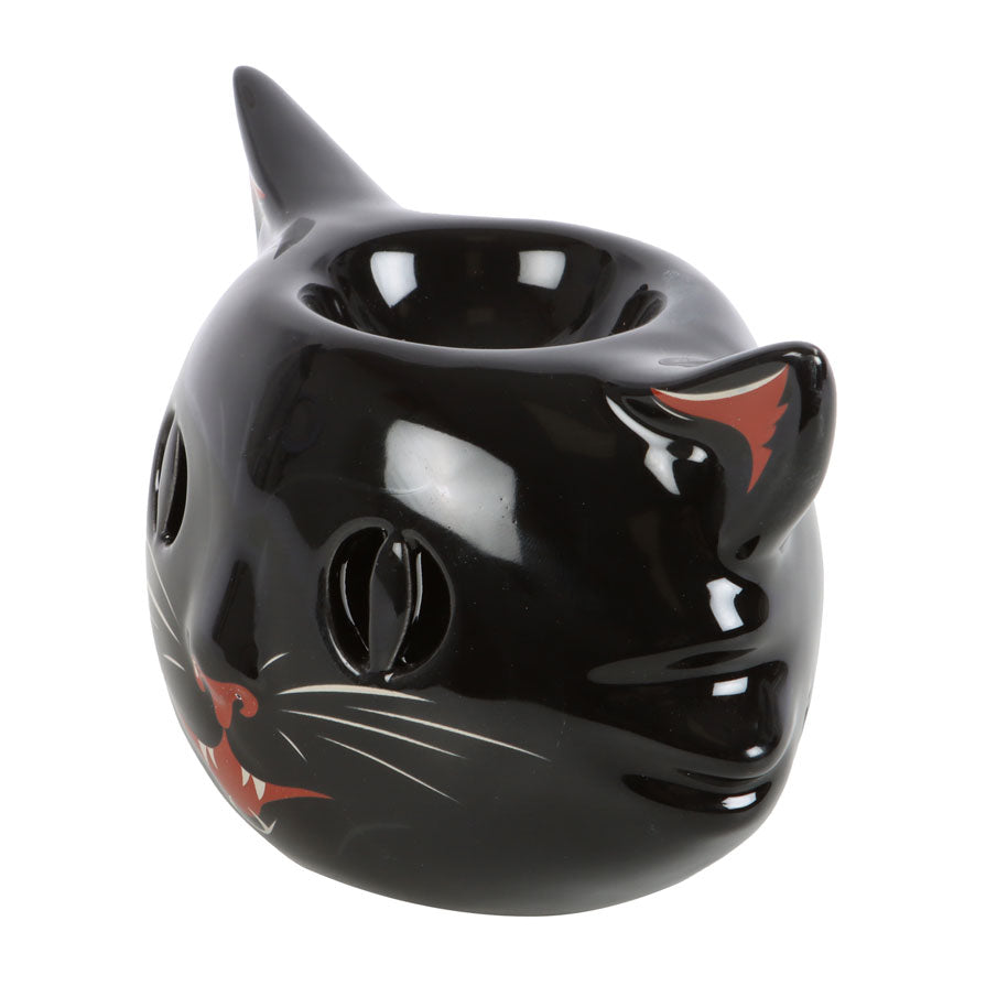 Spooky Black Cat Halloween Wax Warmer