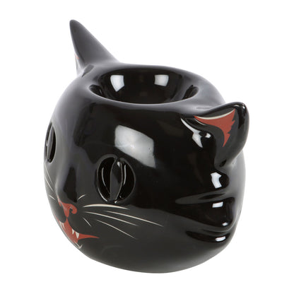 Spooky Black Cat Halloween Wax Warmer
