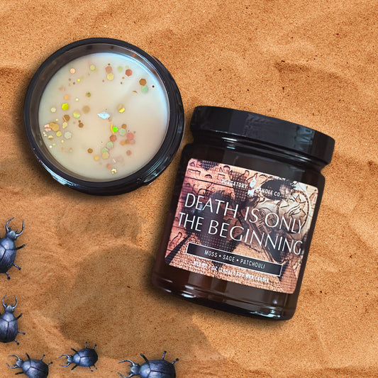 Death is only the beginning Candle