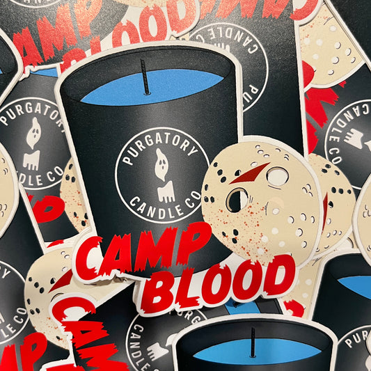 Camp Blood Sticker