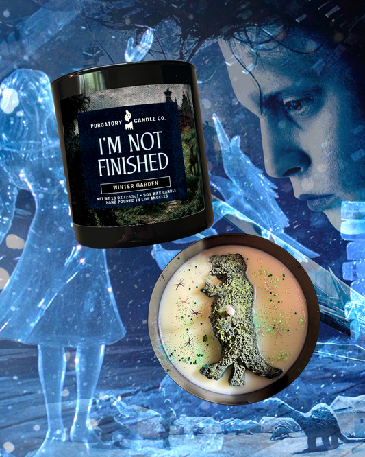 I'm Not Finished Candle