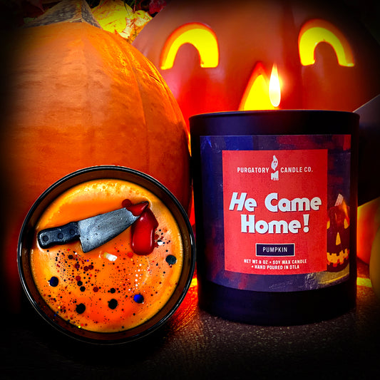 He Came Home! Candle